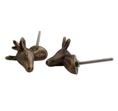 Antique Deer Metal Dresser Knobs Online